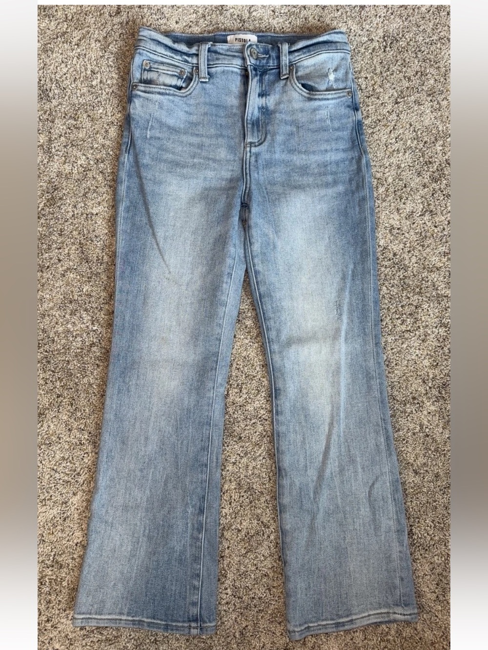 pistola Light Blue Flare Jeans